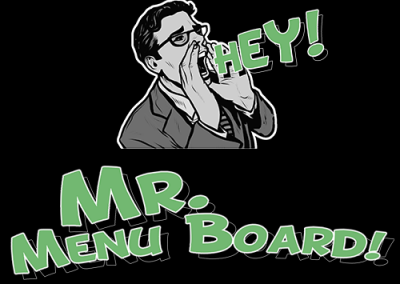 Mr. Menu Board